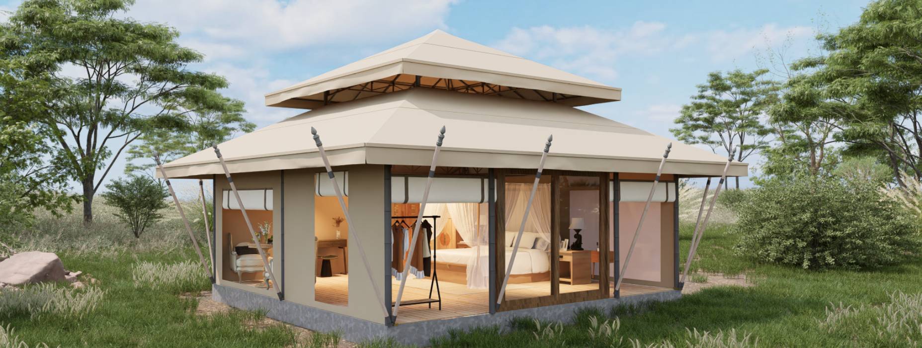 万载县户外野奢帐篷